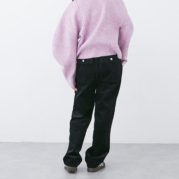 【LADIES】燈芯絨長褲