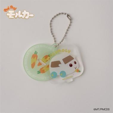 【PUI PUI天竺鼠車車】可變咬咬亞克力立牌鑰匙扣
