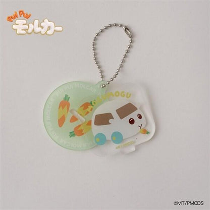 【PUI PUI天竺鼠車車】可變咬咬亞克力立牌鑰匙扣