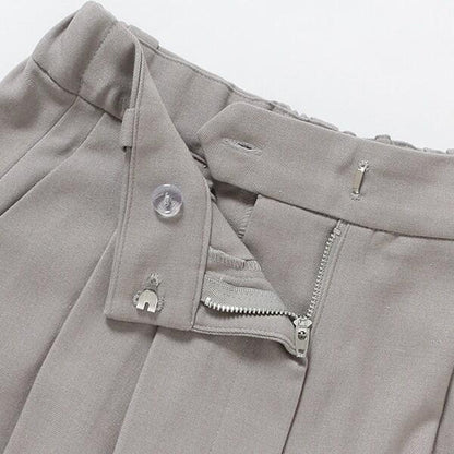 【LADIES】【AJUGA.】褶皺長褲（成人尺碼）