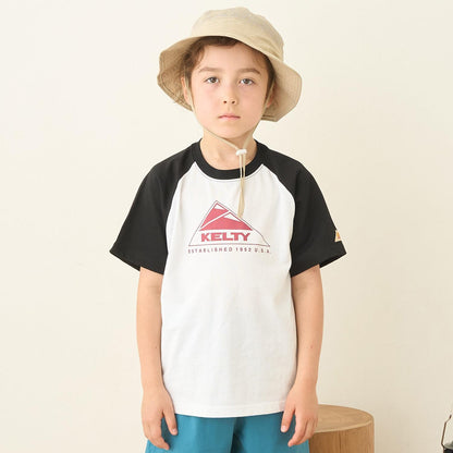 【接觸冷感】【KELTY】插肩袖T恤