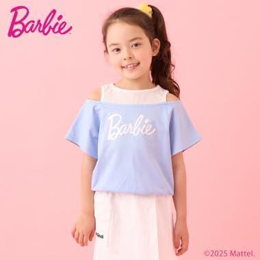 【防汙防潑水】【Barbie】疊穿風格T恤
