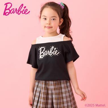 【防汙防潑水】【Barbie】疊穿風格T恤