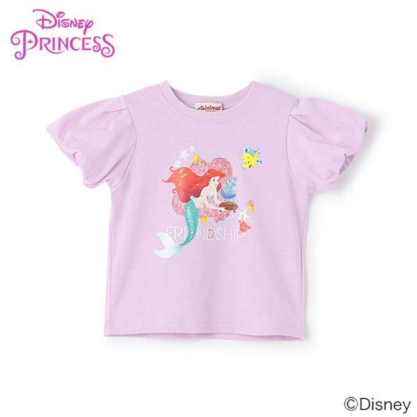 防汙防潑水《迪士尼》公主泡泡袖T恤