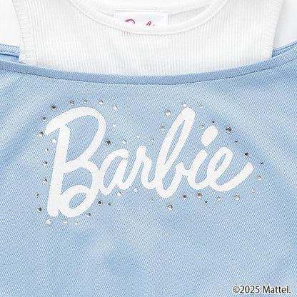 【防汙防潑水】【Barbie】疊穿風格T恤