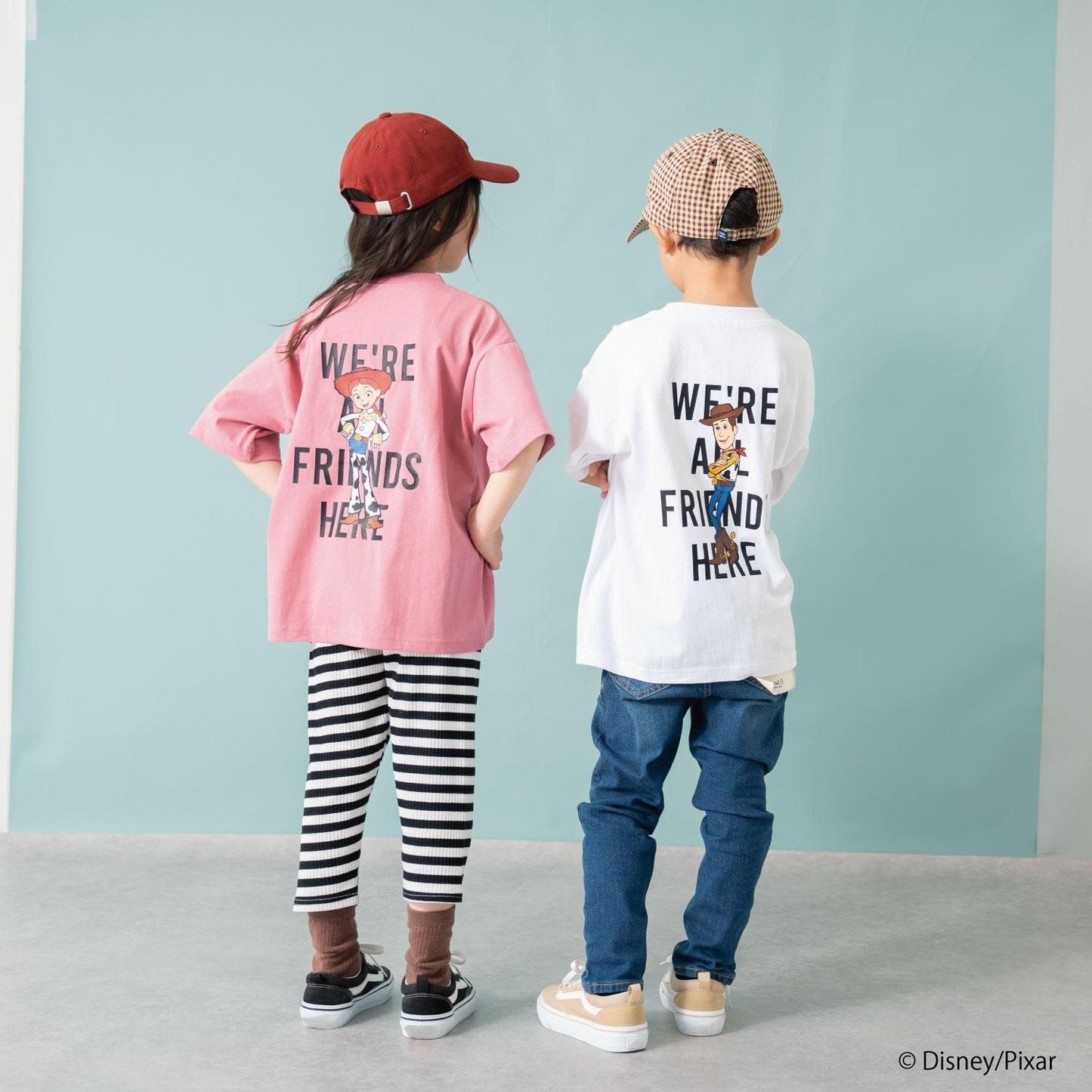 【玩具總動員】背面印花寬鬆短袖T恤