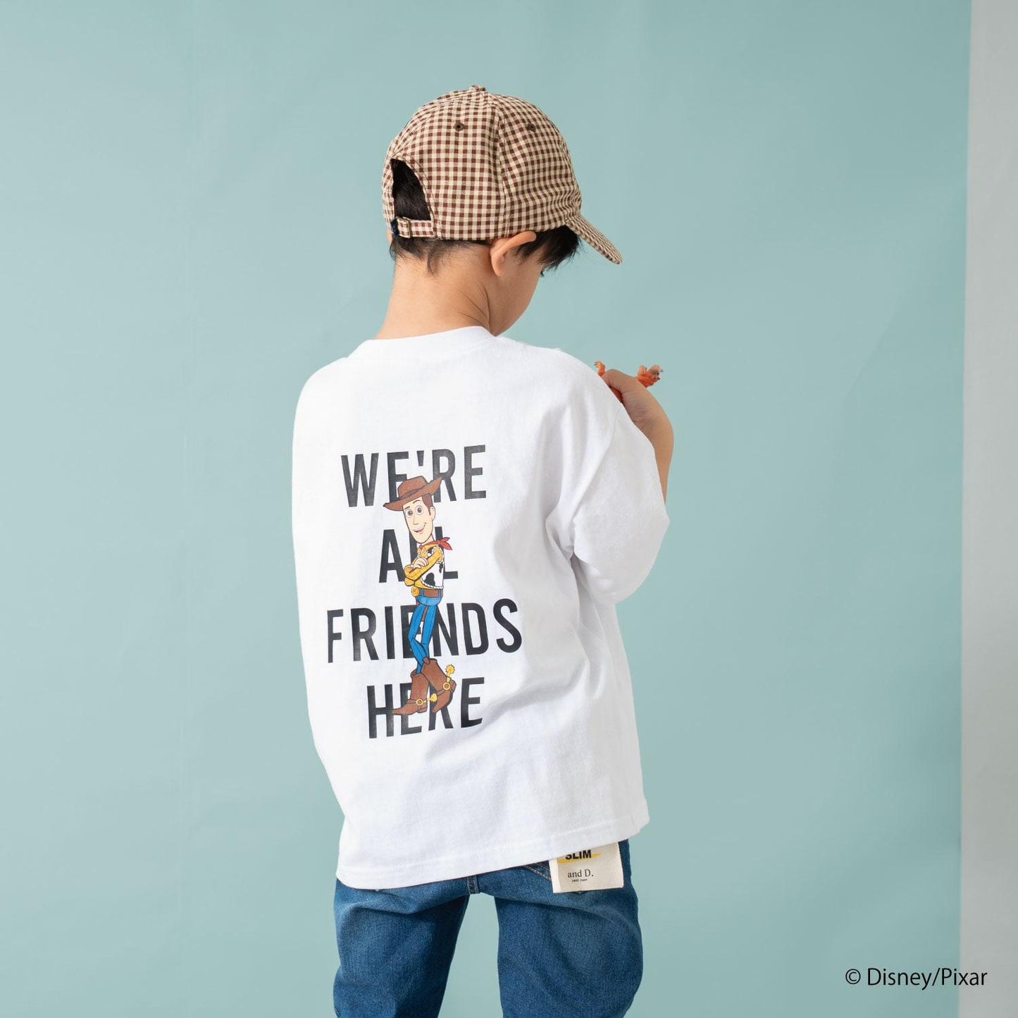 【玩具總動員】背面印花寬鬆短袖T恤