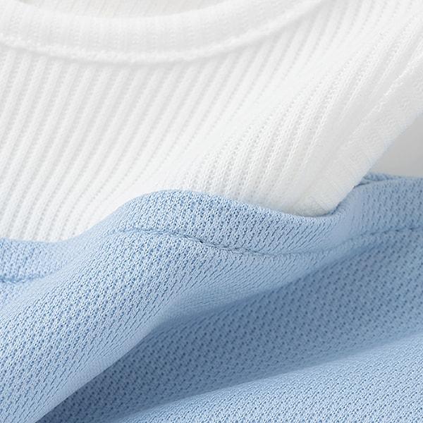 【防汙防潑水】【Barbie】疊穿風格T恤