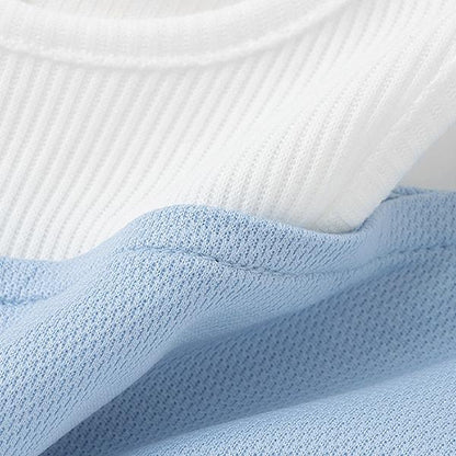 【防汙防潑水】【Barbie】疊穿風格T恤