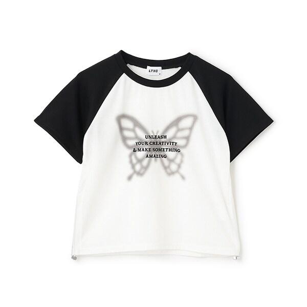 【LTXC】【吸水速幹/清爽】拼色插肩袖T恤