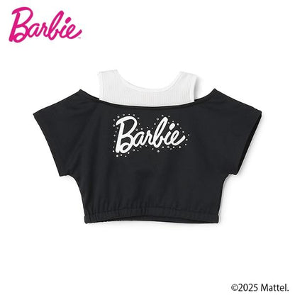 【防汙防潑水】【Barbie】疊穿風格T恤