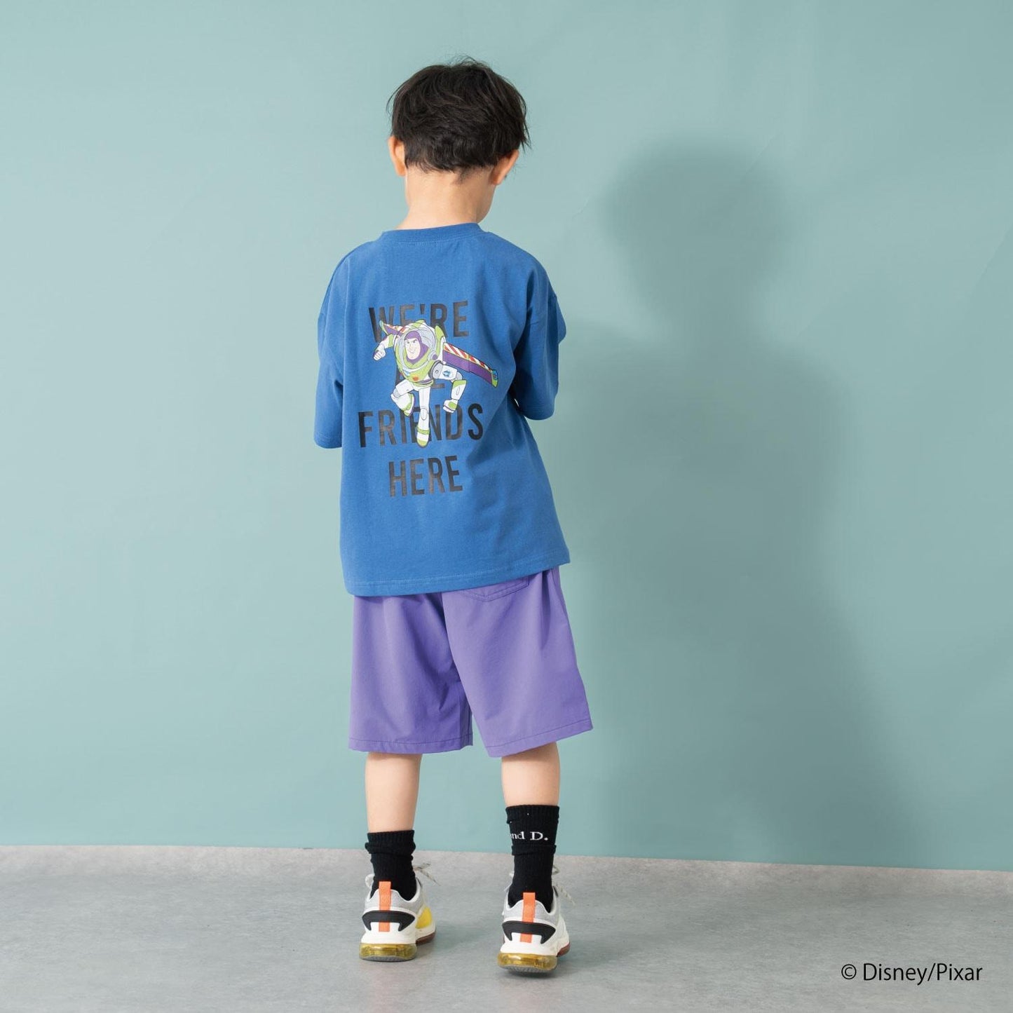 【玩具總動員】背面印花寬鬆短袖T恤