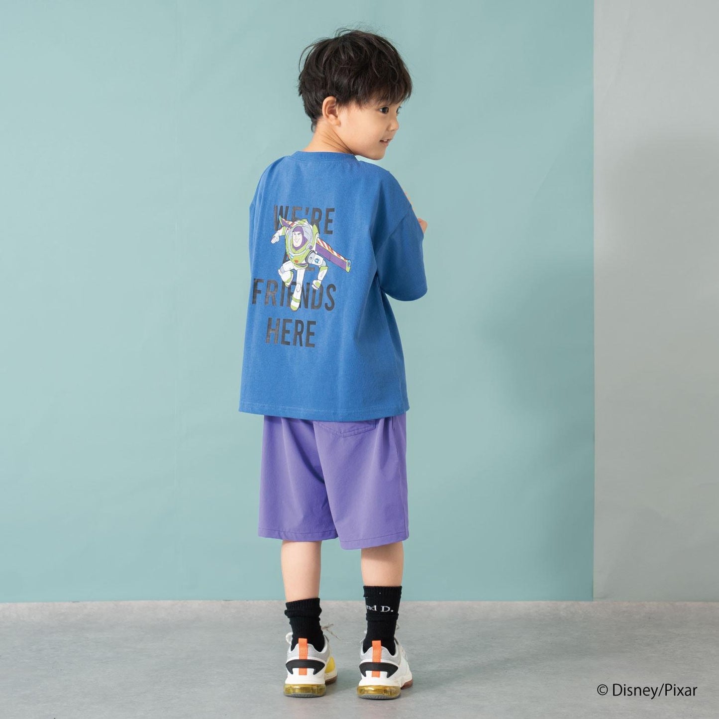 【玩具總動員】背面印花寬鬆短袖T恤