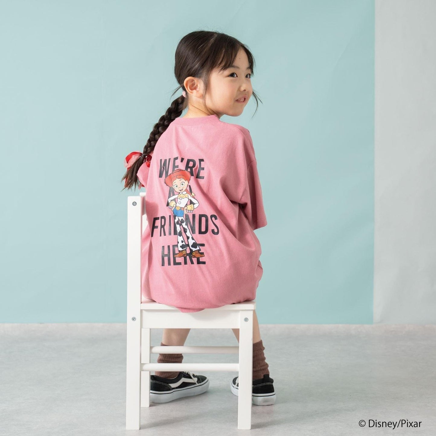 【玩具總動員】背面印花寬鬆短袖T恤