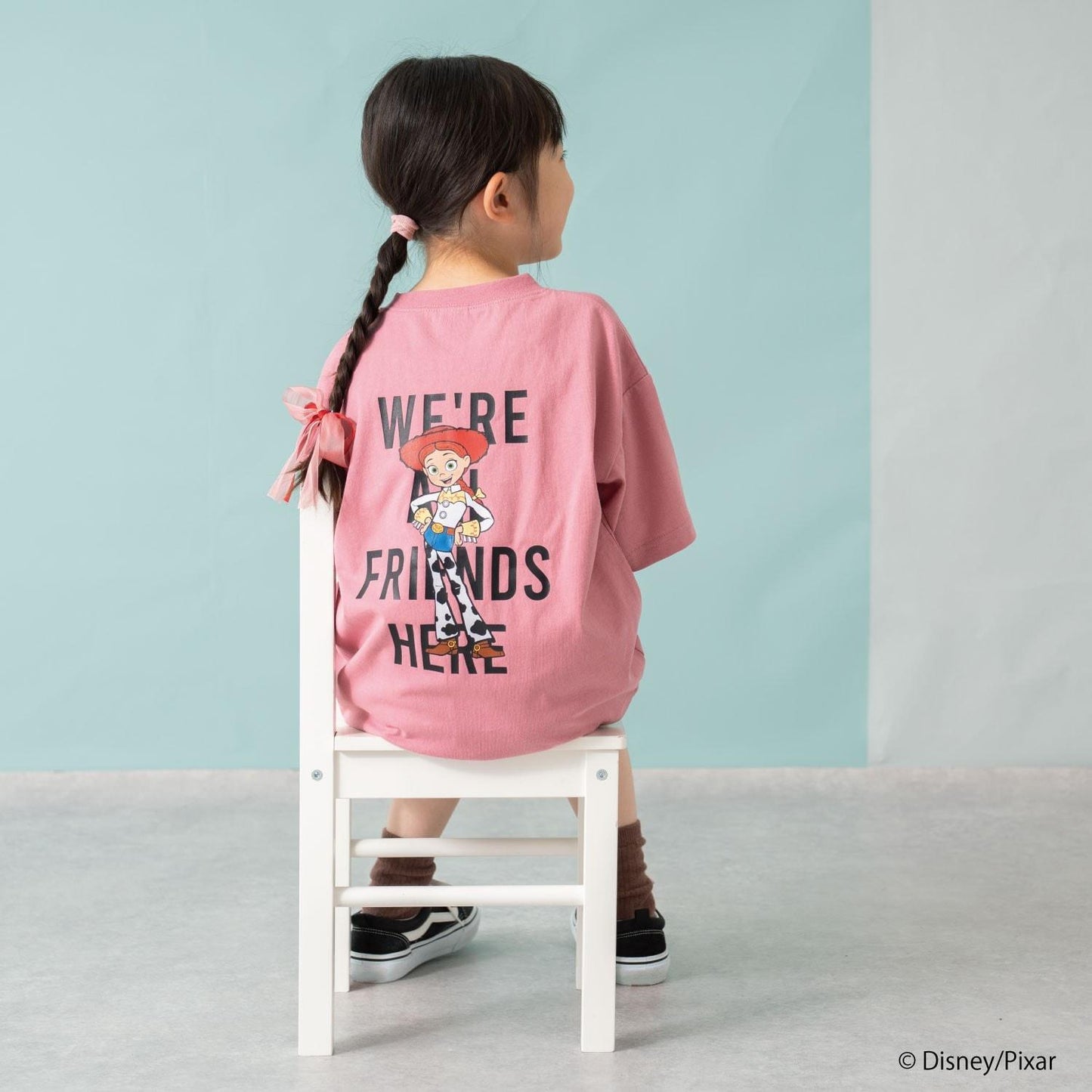 【玩具總動員】背面印花寬鬆短袖T恤