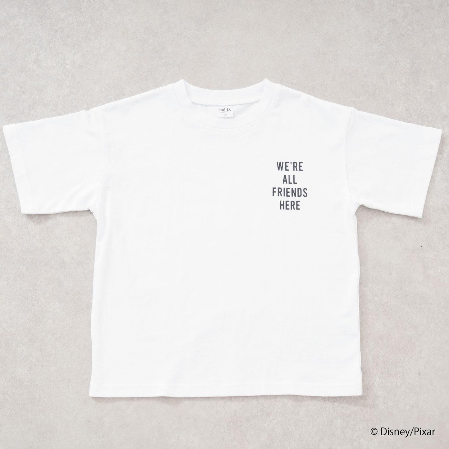 【玩具總動員】背面印花寬鬆短袖T恤