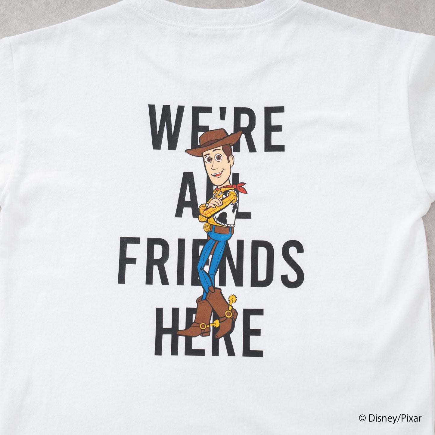 【玩具總動員】背面印花寬鬆短袖T恤