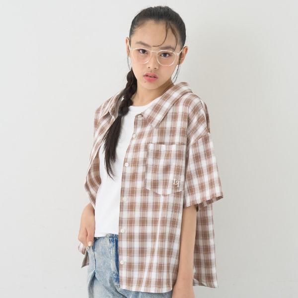 2WAY格紋襯衫套裝