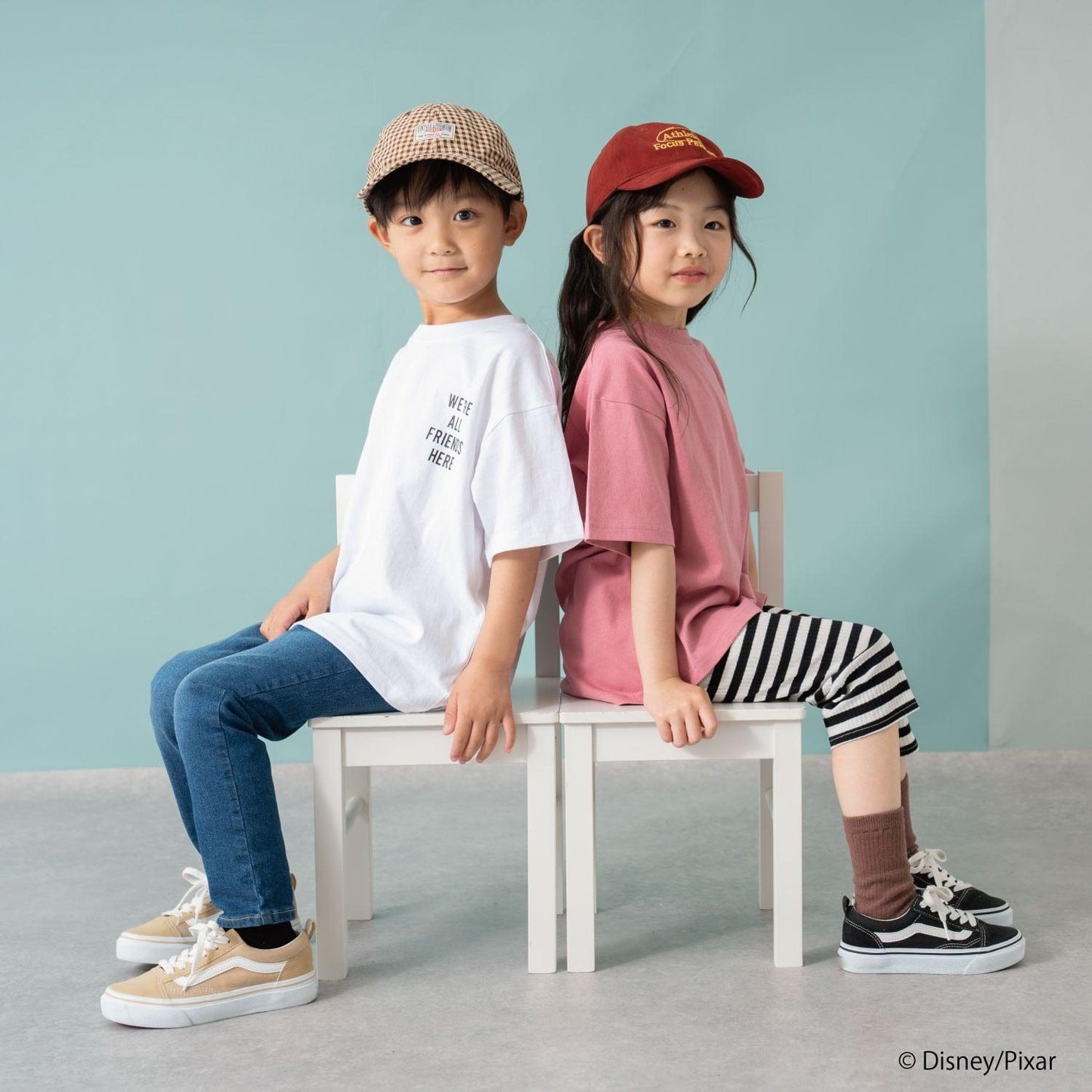 【玩具總動員】背面印花寬鬆短袖T恤