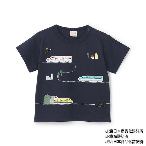 新幹線線路短袖T恤
