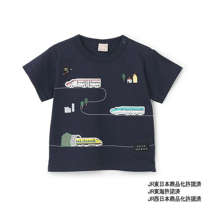 新幹線線路短袖T恤