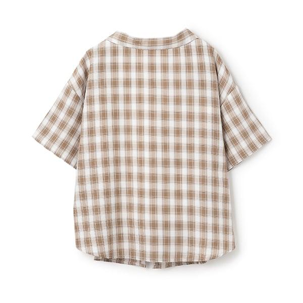 2WAY格紋襯衫套裝