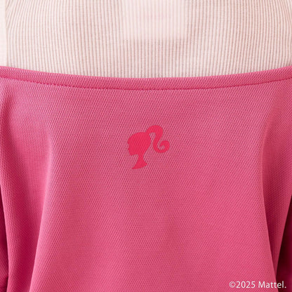 【防汙防潑水】【Barbie】疊穿風格T恤