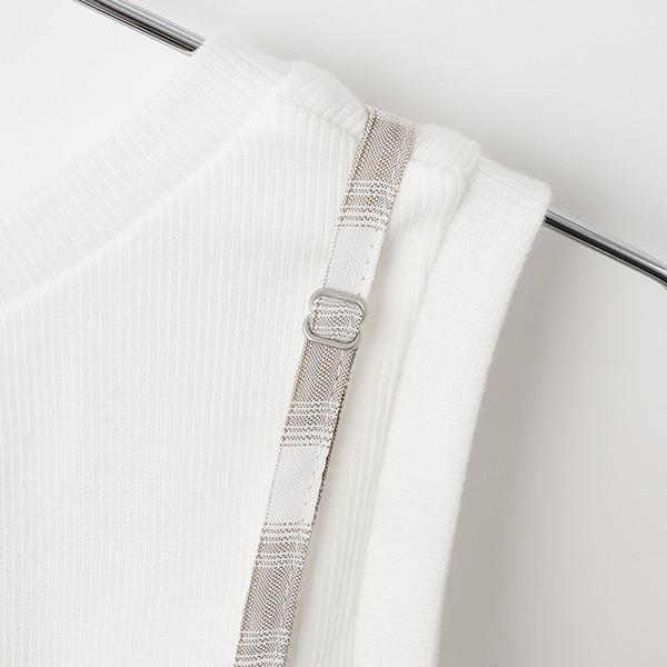 2WAY格紋襯衫套裝