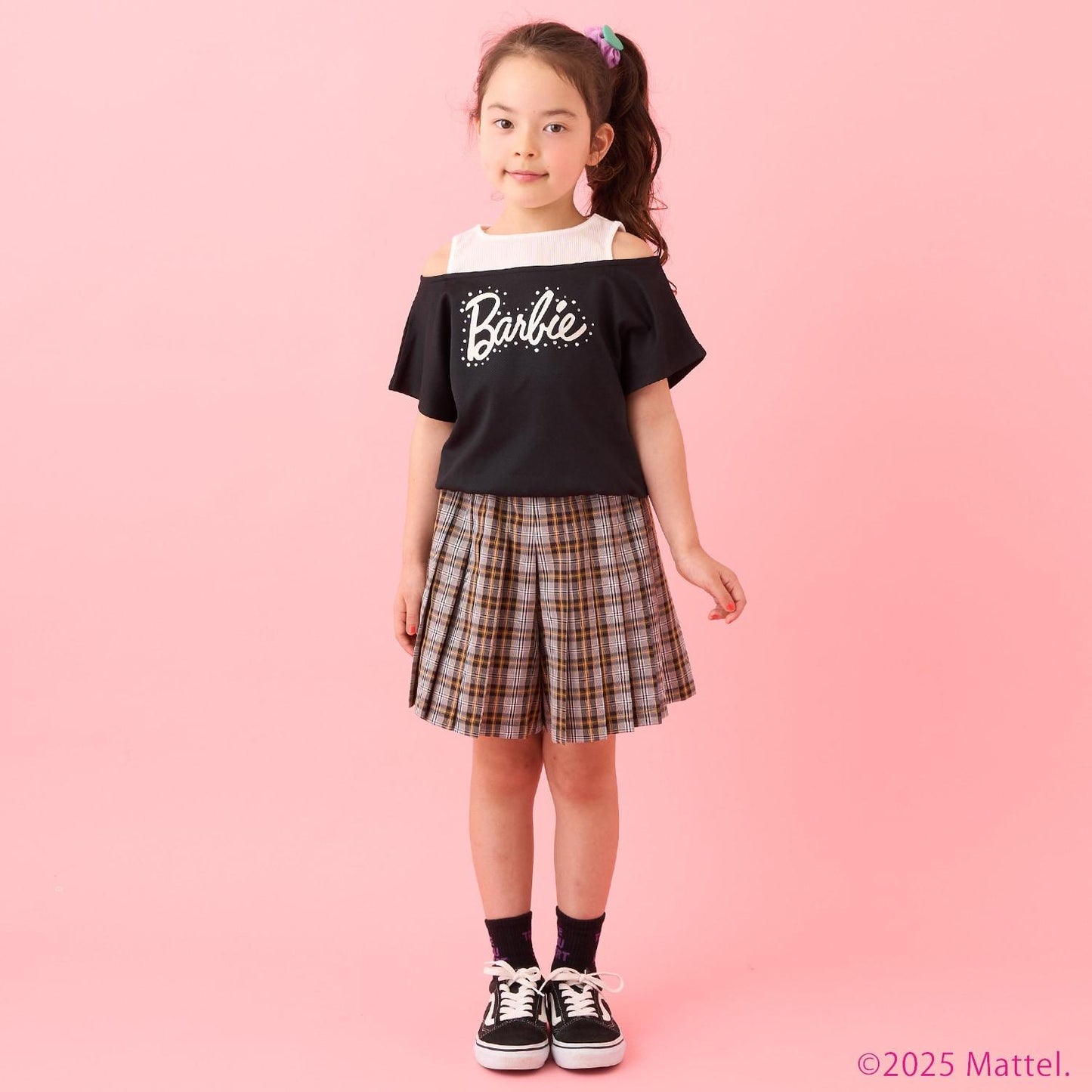 【防汙防潑水】【Barbie】疊穿風格T恤