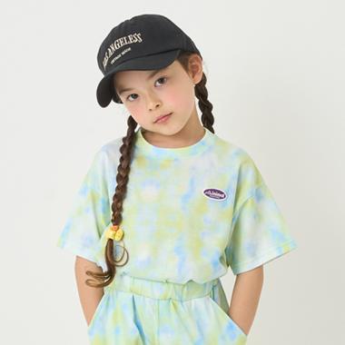 【接觸冷感】扎染風印花T恤