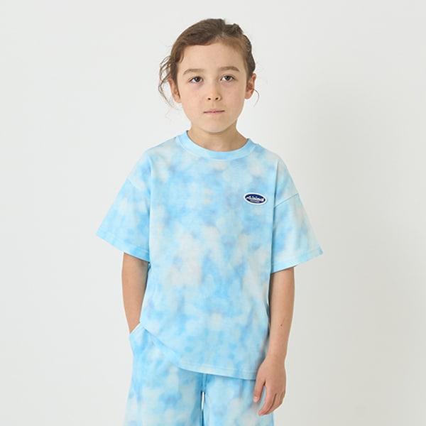 【接觸冷感】扎染風印花T恤