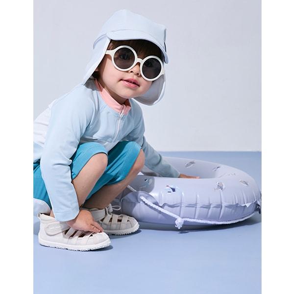 【SWIM】男童拼色套裝泳衣