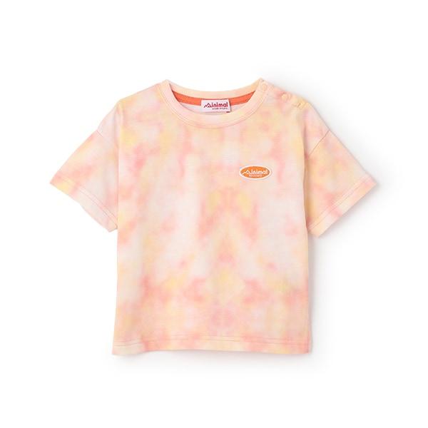 【接觸冷感】扎染風印花T恤