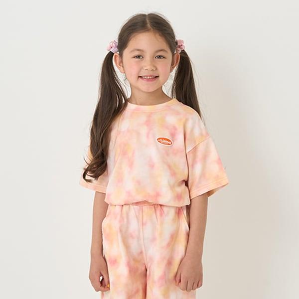 【接觸冷感】扎染風印花T恤