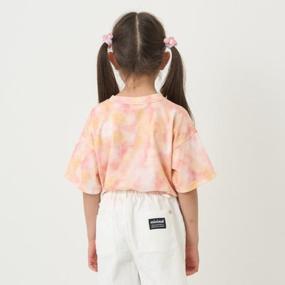 【接觸冷感】扎染風印花T恤