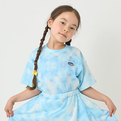 【接觸冷感】扎染風印花T恤