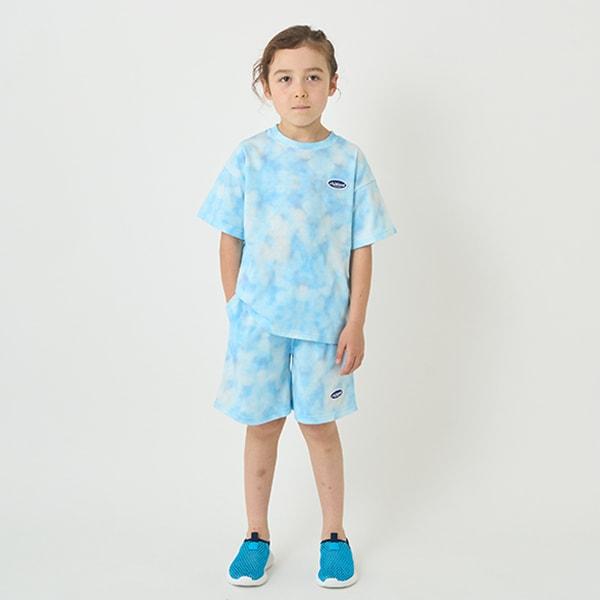 【接觸冷感】扎染風印花T恤