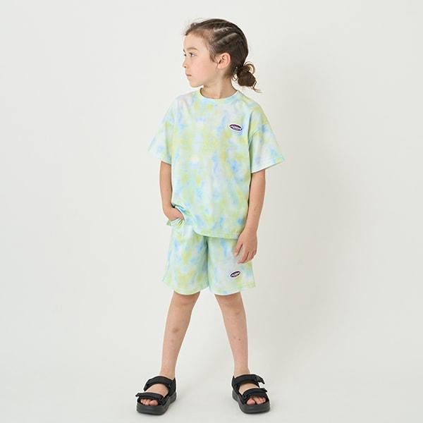 【接觸冷感】扎染風印花T恤