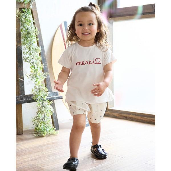 【水陸兩用】LOGO刺繡T恤（兒童尺碼）