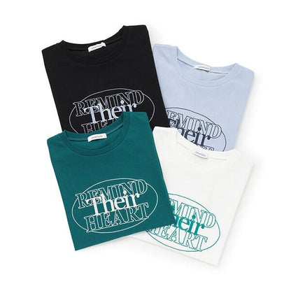 【GOODPRICE】【純棉100%】圓形標誌刺繡T恤