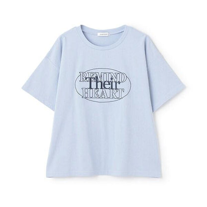 【GOODPRICE】【純棉100%】圓形標誌刺繡T恤