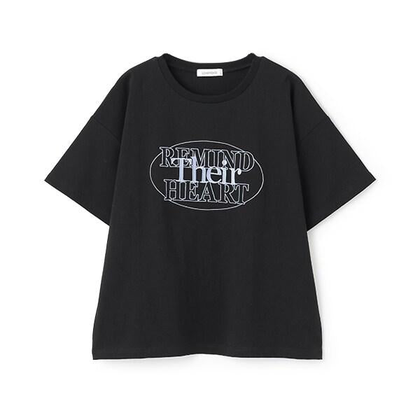 【GOODPRICE】【純棉100%】圓形標誌刺繡T恤