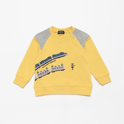 【人氣商品】【直營店無售】電車印花衛衣