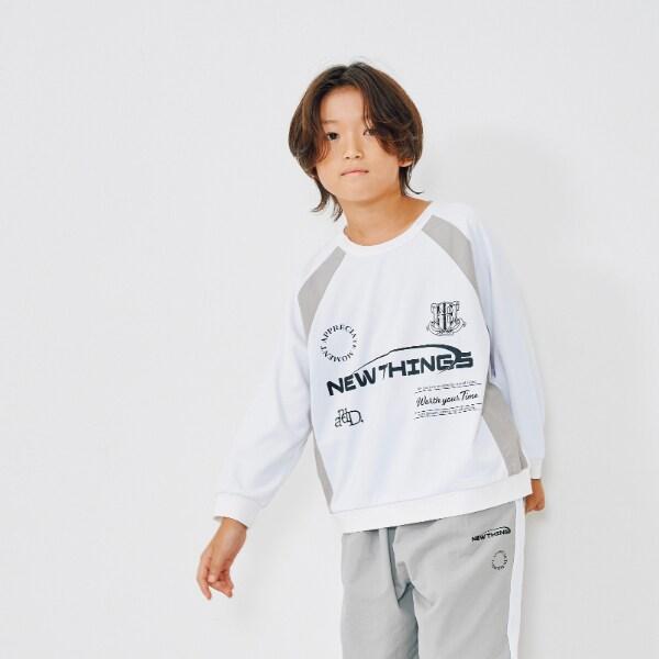 【可搭配套裝】遊戲印花寬鬆長袖T恤