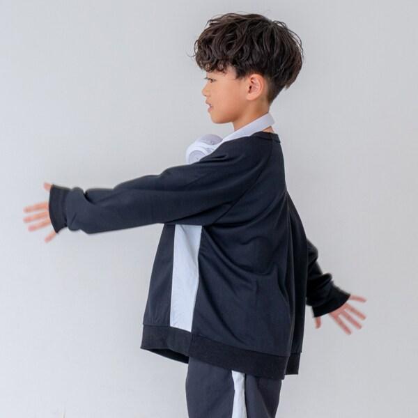 【可搭配套裝】遊戲印花寬鬆長袖T恤