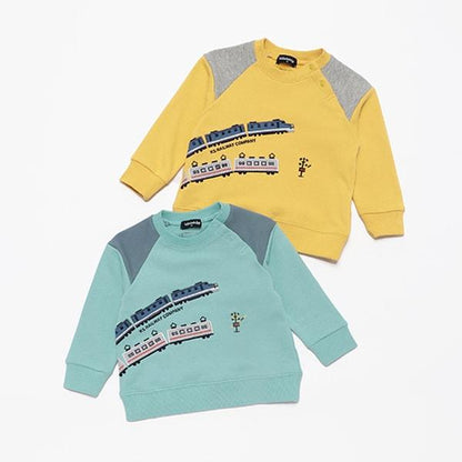 【人氣商品】【直營店無售】電車印花衛衣