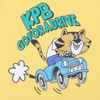 KPBOY 虎紋印花長袖T恤（100～160）