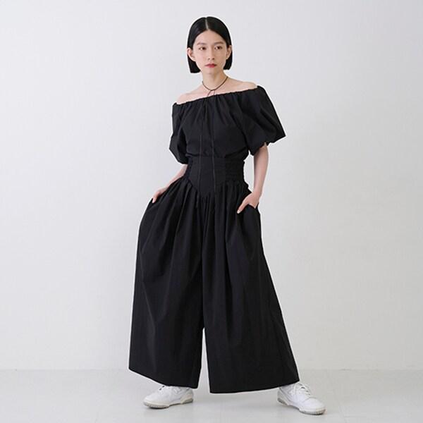 【LADIES】寬鬆長褲