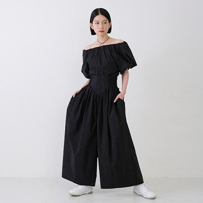 【LADIES】寬鬆長褲