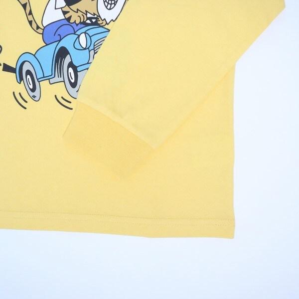 KPBOY 虎紋印花長袖T恤（100～160）